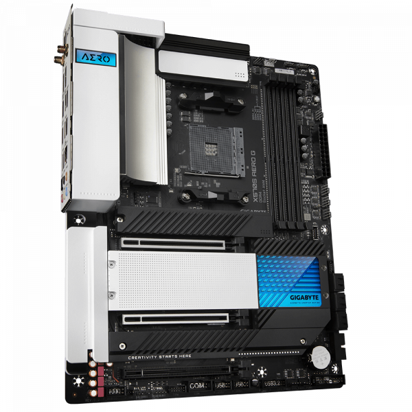 GIGABYTE X570S AERO G, DDR4, SATA3, USB3.2Gen2x2, 2.5Gb LAN, Wi-Fi 6, AM4 ATX