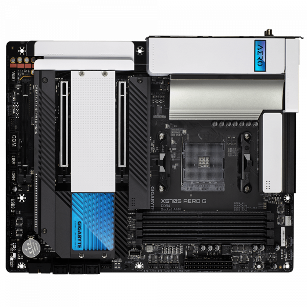 GIGABYTE X570S AERO G, DDR4, SATA3, USB3.2Gen2x2, 2.5Gb LAN, Wi-Fi 6, AM4 ATX