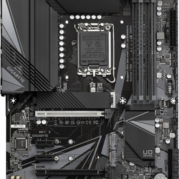 GIGABYTE Z690 UD DDR4, DDR4, SATA3, USB3.2Gen2x2, DP, 2.5GbE, LGA1700 ATX