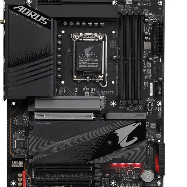 GIGABYTE Z790 AORUS ELITE AX, DDR5, SATA3, USB3.2Gen2x2, DP, 2.5GbE, WIFI 6E, LGA1700 ATX