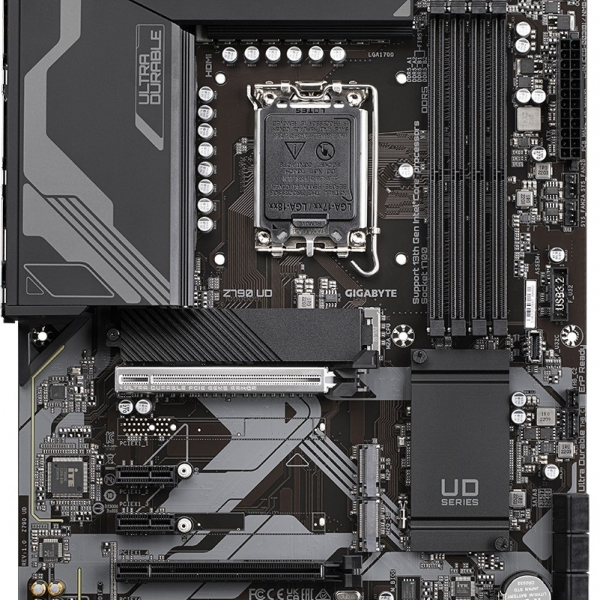 GIGABYTE Z790 UD, DDR5, SATA3, USB3.2Gen2x2, DP, 2.5GbE, LGA1700 ATX