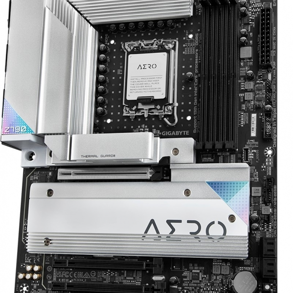 GIGABYTE Z790 AERO G, DDR5, SATA3, USB3.2Gen2x2, DP, 2.5GbE, WIFI 6E, LGA1700 ATX