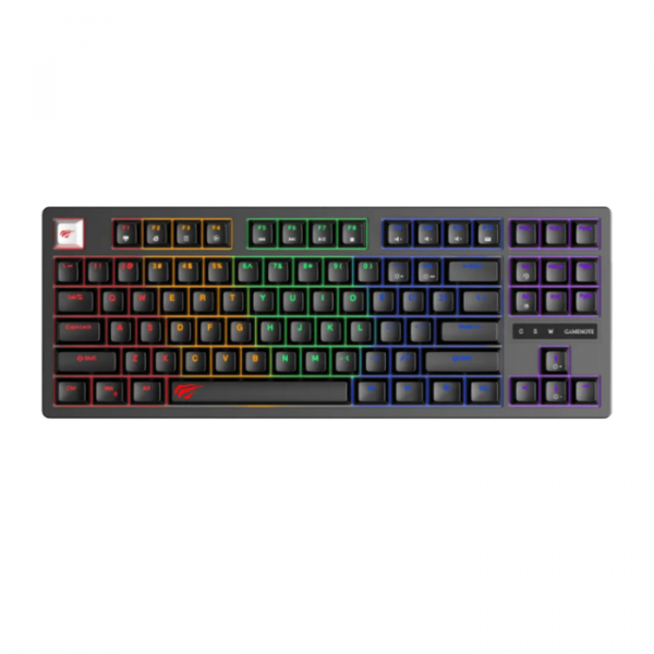 HAVIT Gamenote USB mehanska tipkovnica HV-KB892L  - ANG znaki