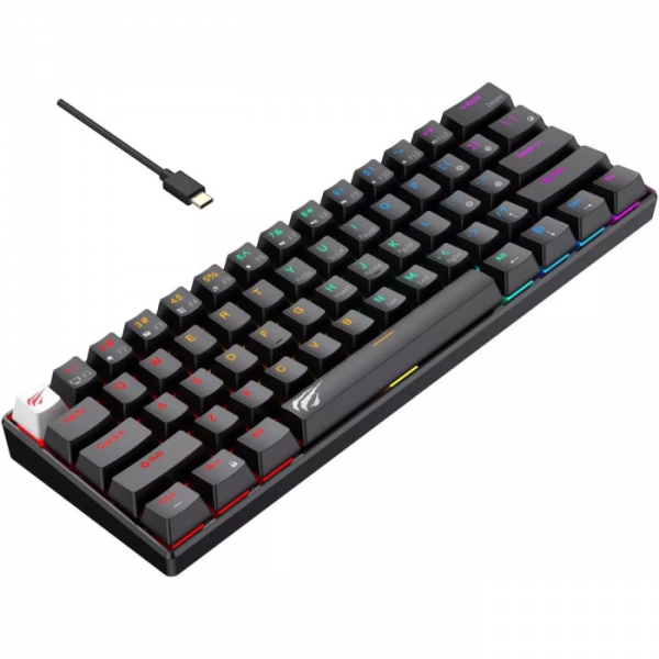 HAVIT Gamenote USB mehanska tipkovnica HV-KB903L  - ANG znaki