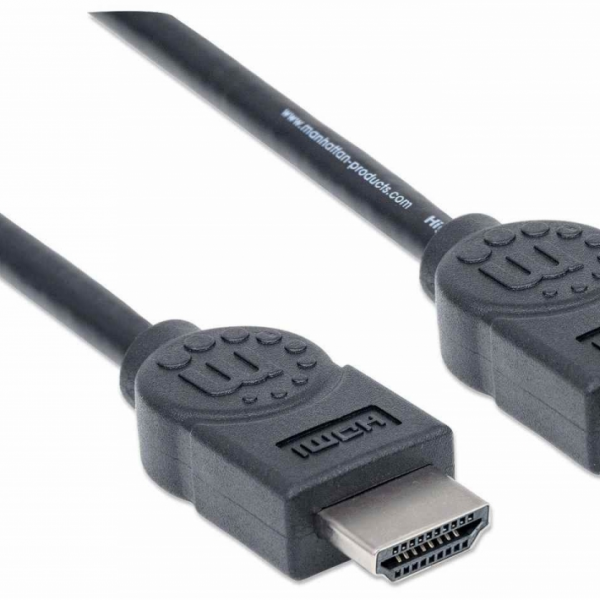 HDMI High Speed kabel 1,8 m črn MANHATTAN