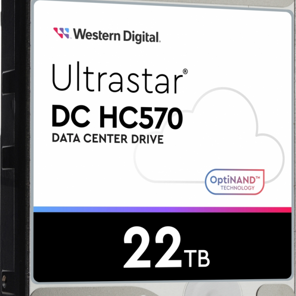 HGST/WD 22TB SATA 3 6GB/s 512MB 7200 ULTRASTAR DC HC570 512e