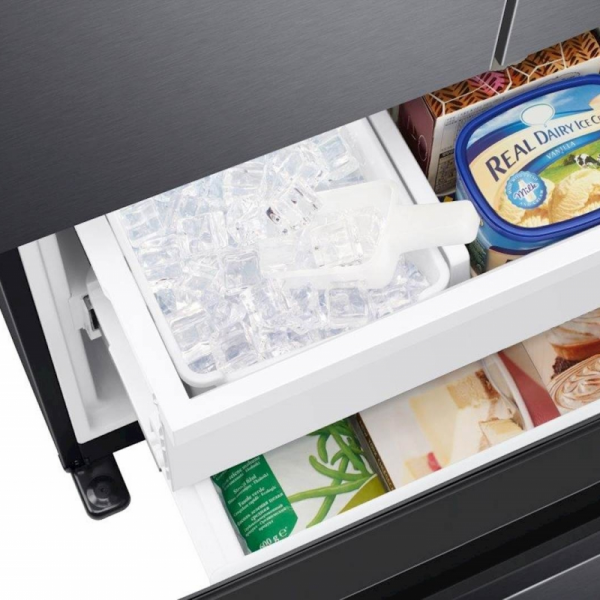 Hladilnik Samsung RF50A5202B1/EO, črn, French door, ne potrebuje priklop na vodo