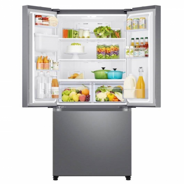 Hladilnik Samsung RF50A5202S9/EO French door, srebrn,  ledomat, ne potrebuje priklopa na vodo