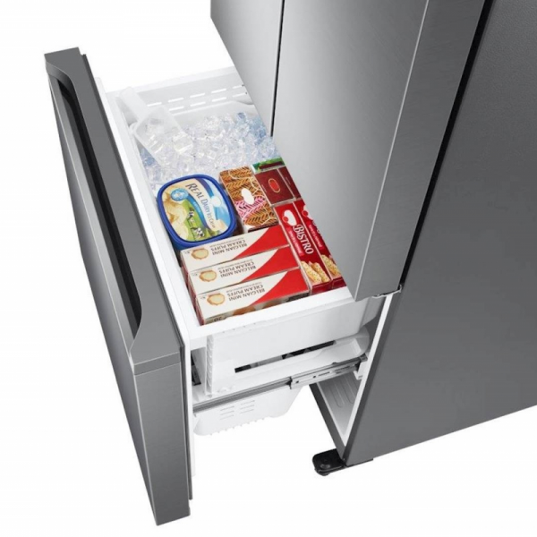 Hladilnik Samsung RF50A5202S9/EO French door, srebrn,  ledomat, ne potrebuje priklopa na vodo
