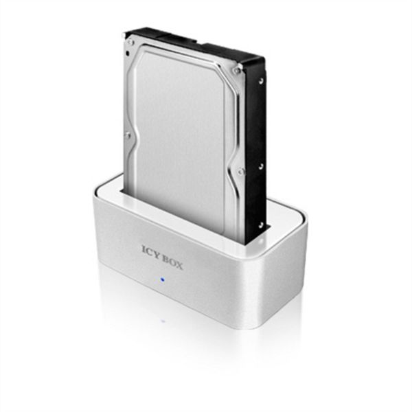 Icybox IB-111StU3-Wh priklopna postaja za 1x HDD/SSD z vmesnikom USB 3.0 Type-A