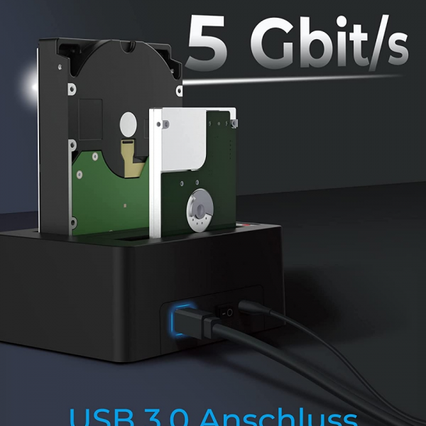 Icybox IB-1232CL-U3 docking & clone postaja za 2,5 in 3