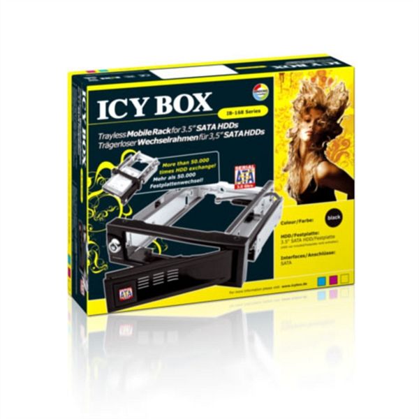 Icybox IB-168SK-B hot-swap nosilec za 3,5