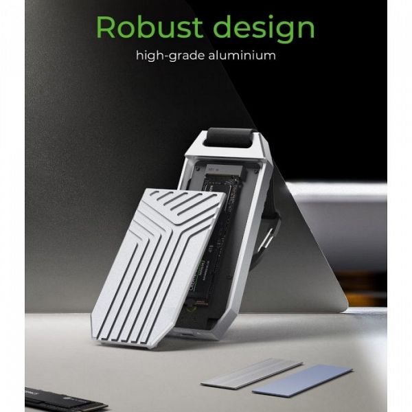 IcyBox IB-1919M-C42 USB4 Gen 3x2 ohišje za M.2 NVMe SSD