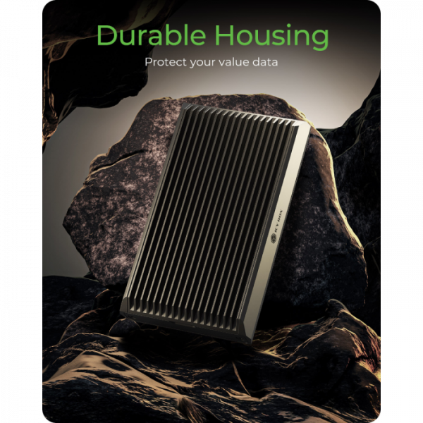 IcyBox IB-1920M-C42 ohišje za M.2 NVMEe z USB 4 tehnologijo