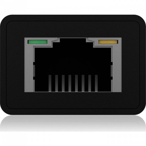 IcyBox  IB-HUB1419-LAN USB-A/C mrežna kartica in 4-portni HUB