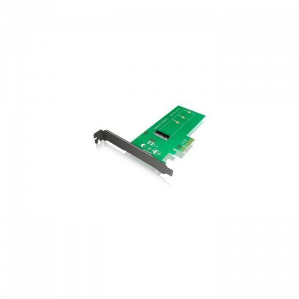 IcyBox IB-PCI208 ohišje/adapter za M.2 NVMe SSDje na PCIe x4 kartico 