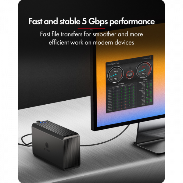 IcyBox IB-RD3720-CU3 RAID sistem za 2x 3,5