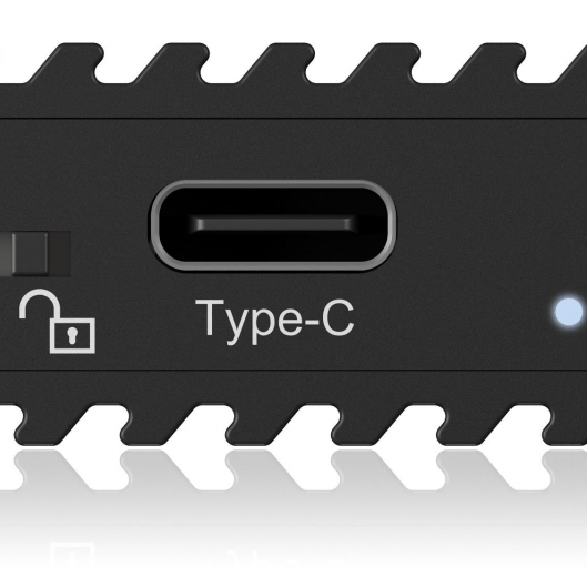 Icybox IB-1824ML-C31 USB-C & USB-A 3.1 ohišje za M.2 NVMe SSD