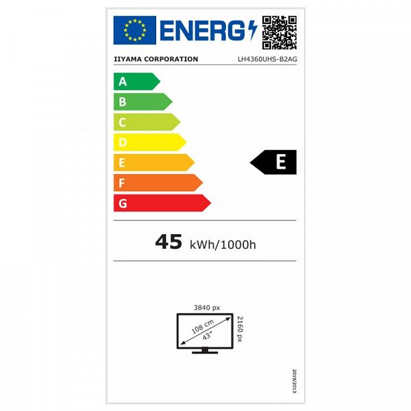 IIYAMA ProLite LH4360UHS-B2AG 42,5