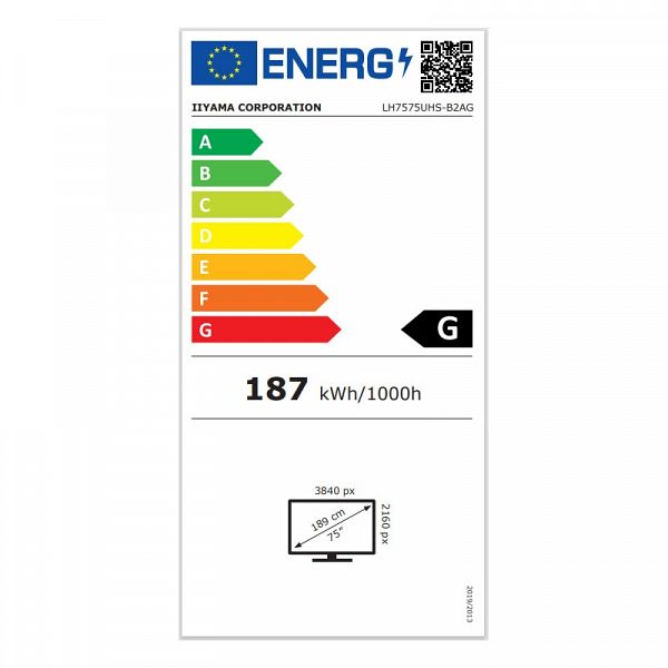IIYAMA ProLite LH7575UHS-B2AG 75