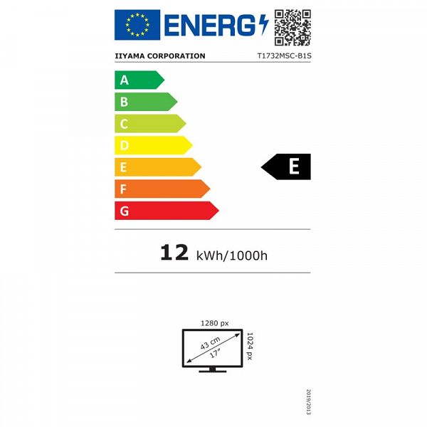 IIYAMA ProLite T1732MSC-B1S 43cm (17