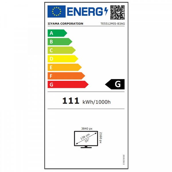 IIYAMA ProLite TE5512MIS-B3AG 55