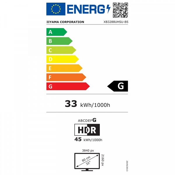 IIYAMA ProLite XB3288UHSU-B5 80cm (31,5