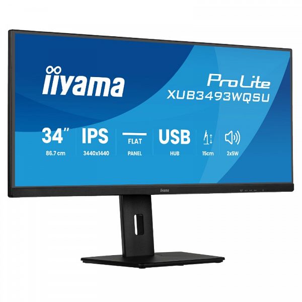 IIYAMA ProLite XUB3493WQSU-B6 86,7cm (34