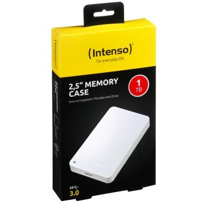 Intenso zunanji disk 1TB 2,5 Memory Case USB 3.0 - Črn