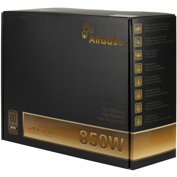 INTER-TECH Argus BPS-850W 80Plus Bronze ATX napajalnik