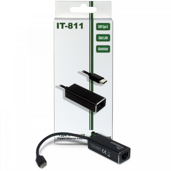 INTER-TECH ARGUS IT-811 gigabit LAN USB Type C mrežni adapter