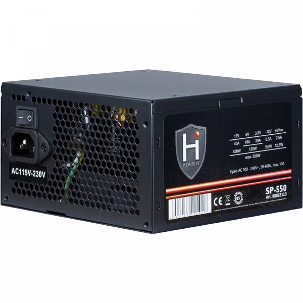 INTER-TECH HIPOWER SP-550 ATX napajalnik