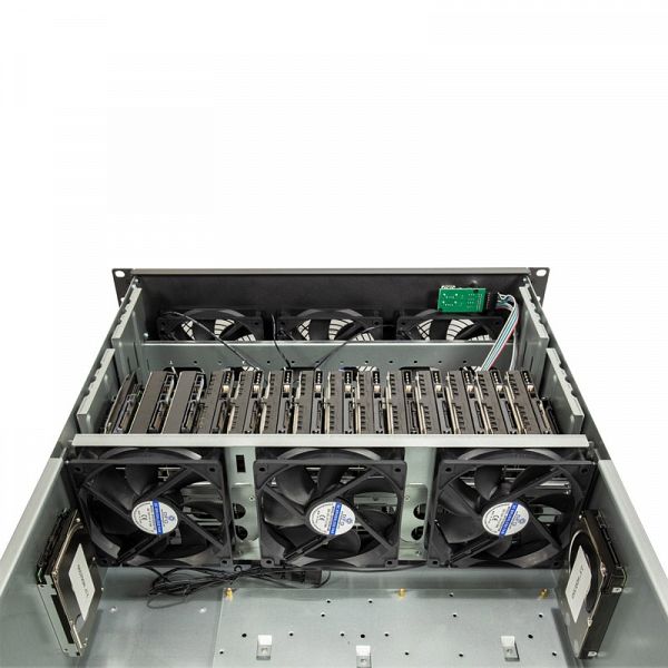 INTER-TECH IPC 4F28 mining rack ohišje