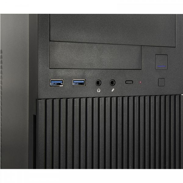 INTER-TECH IT-2815 Linear midi ATX črno ohišje