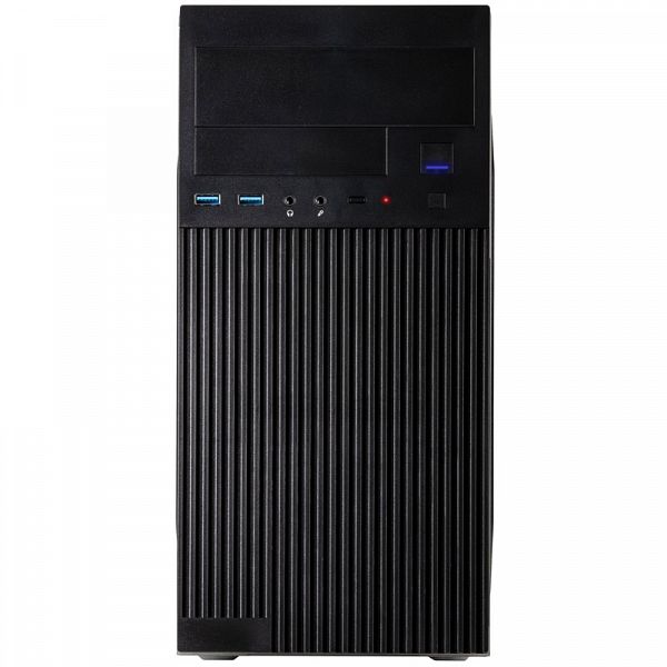 INTER-TECH IT-6521 Straight microATX črno ohišje