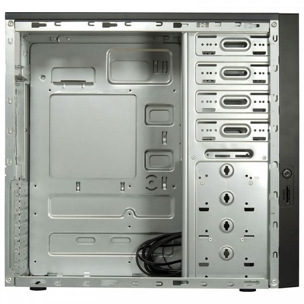 INTER-TECH IT-8862 PLAID midi-ATX črno ohišje