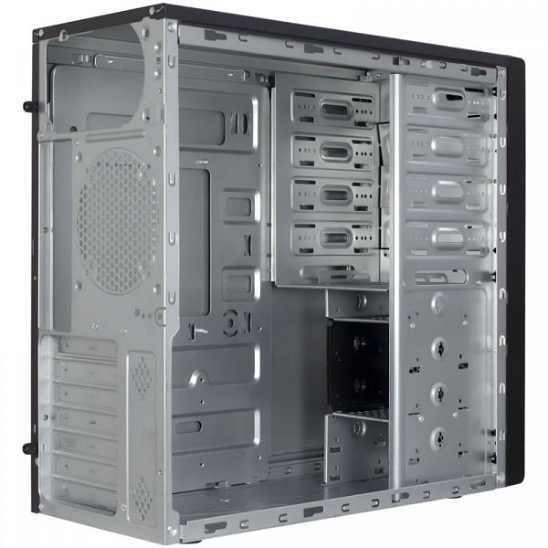 INTER-TECH IT-8862 PLAID midi-ATX črno ohišje