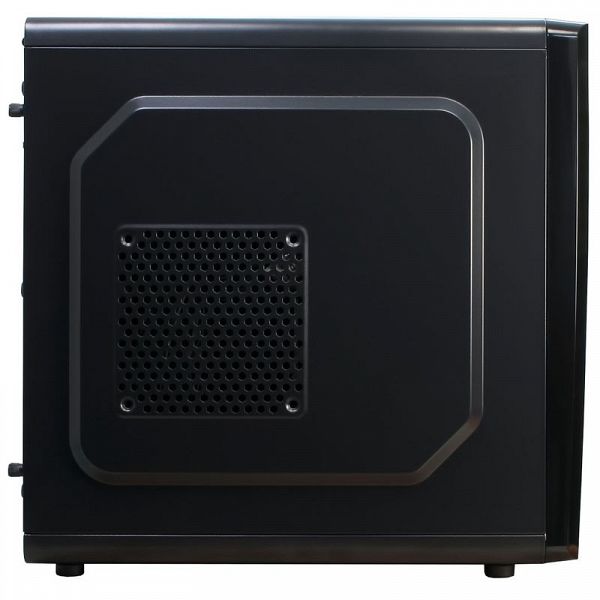 INTER-TECH MC-02 micro ATX črno ohišje