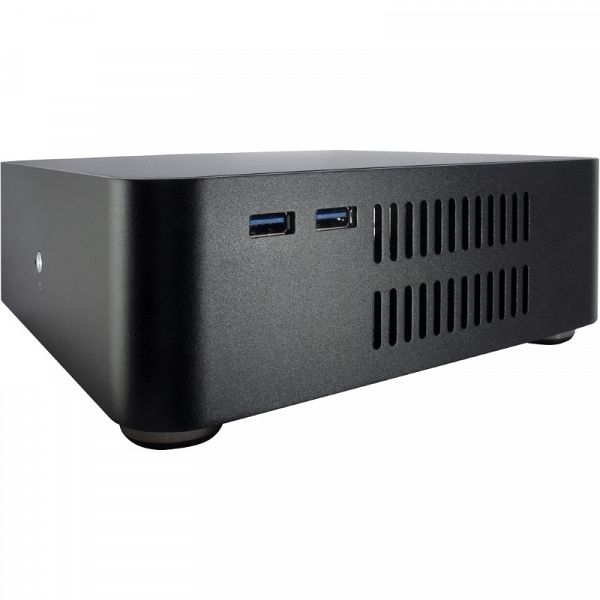 INTER-TECH Mini ITX A60 črno ohišje