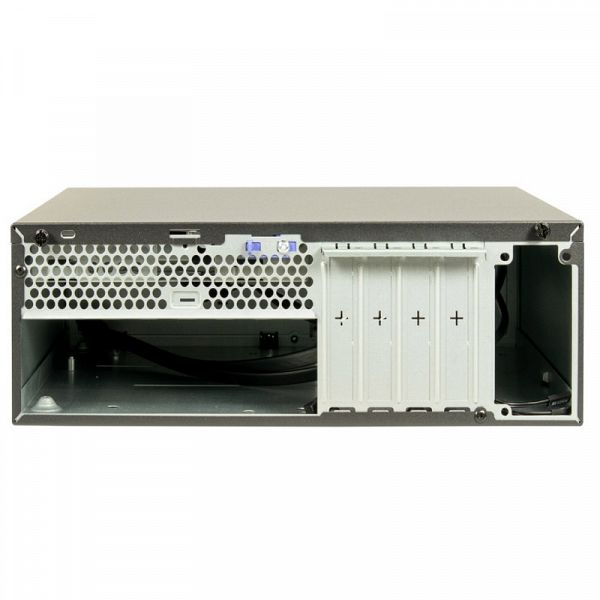 INTER-TECH S-301 Desktop črno ohišje