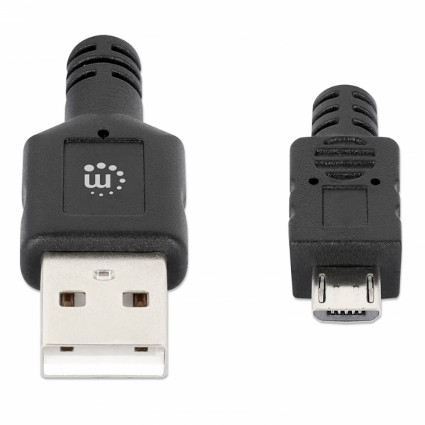 Kabel 2.0 USB A Male to Micro-B Male MAHATTAN 2m