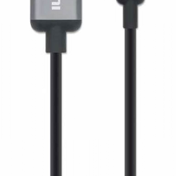 Kabel USB-C moški/HDMI moški MAHATTAN, (UHD) 4K@60Hz, 1 m, črna