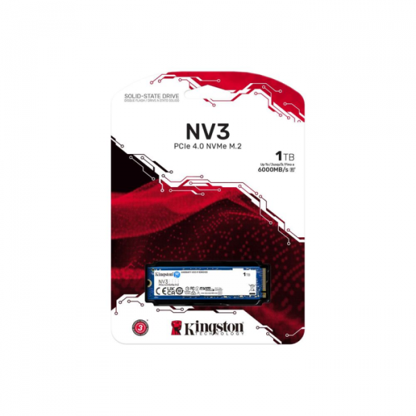 Kingston 1TB M.2 2280 PCIe 4.0 NvME SSD 