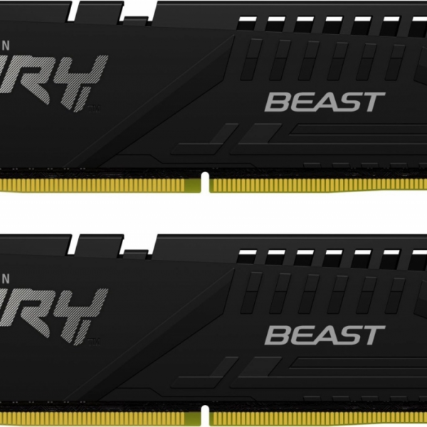 Kingston Fury Beast 64GB Kit (2x32GB) DDR5-5600 DIMM CL36 AMD EXPO, 1.25V