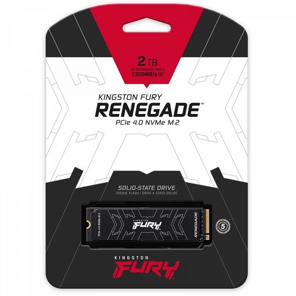 KINGSTON Fury Renegade 2TB M.2 PCIe NVMe (SFYRD/2000G) SSD