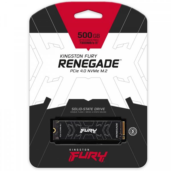 KINGSTON Fury Renegade 500GB M.2 PCIe NVMe (SFYRS/500G) SSD