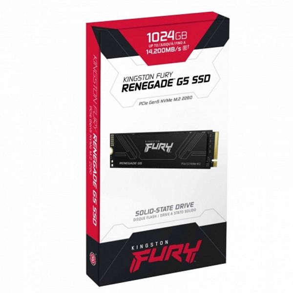 KINGSTON Fury Renegade G5 1TB M.2 2280 PCIe NVMe (SFYR2S/1T0) SSD