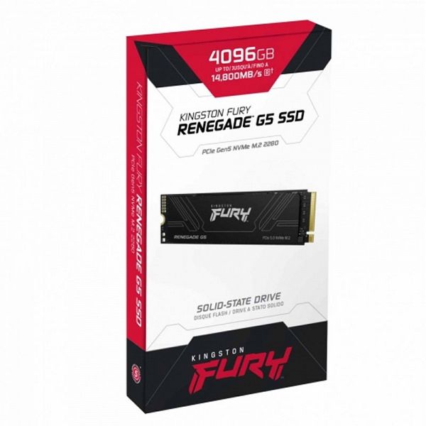 KINGSTON Fury Renegade G5 4TB M.2 2280 PCIe NVMe (SFYR2S/4T0) SSD