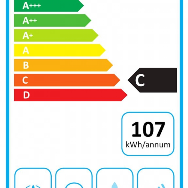 Kuhinjska napa Electrolux LFV329K, črna, 90 cm