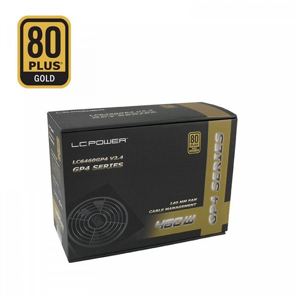 LC-POWER LC6460GP4 V2.4 460W 80Plus Gold modularni ATX napajalnik
